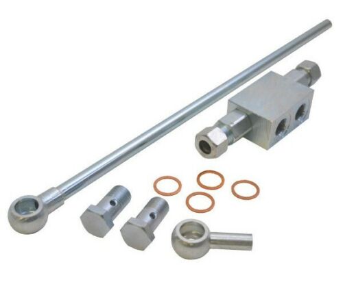 Hydraulikzylinder Sperrblock Rückschlagventil Anbausatz für Doppeltwirkenden Zylinder 3/8″