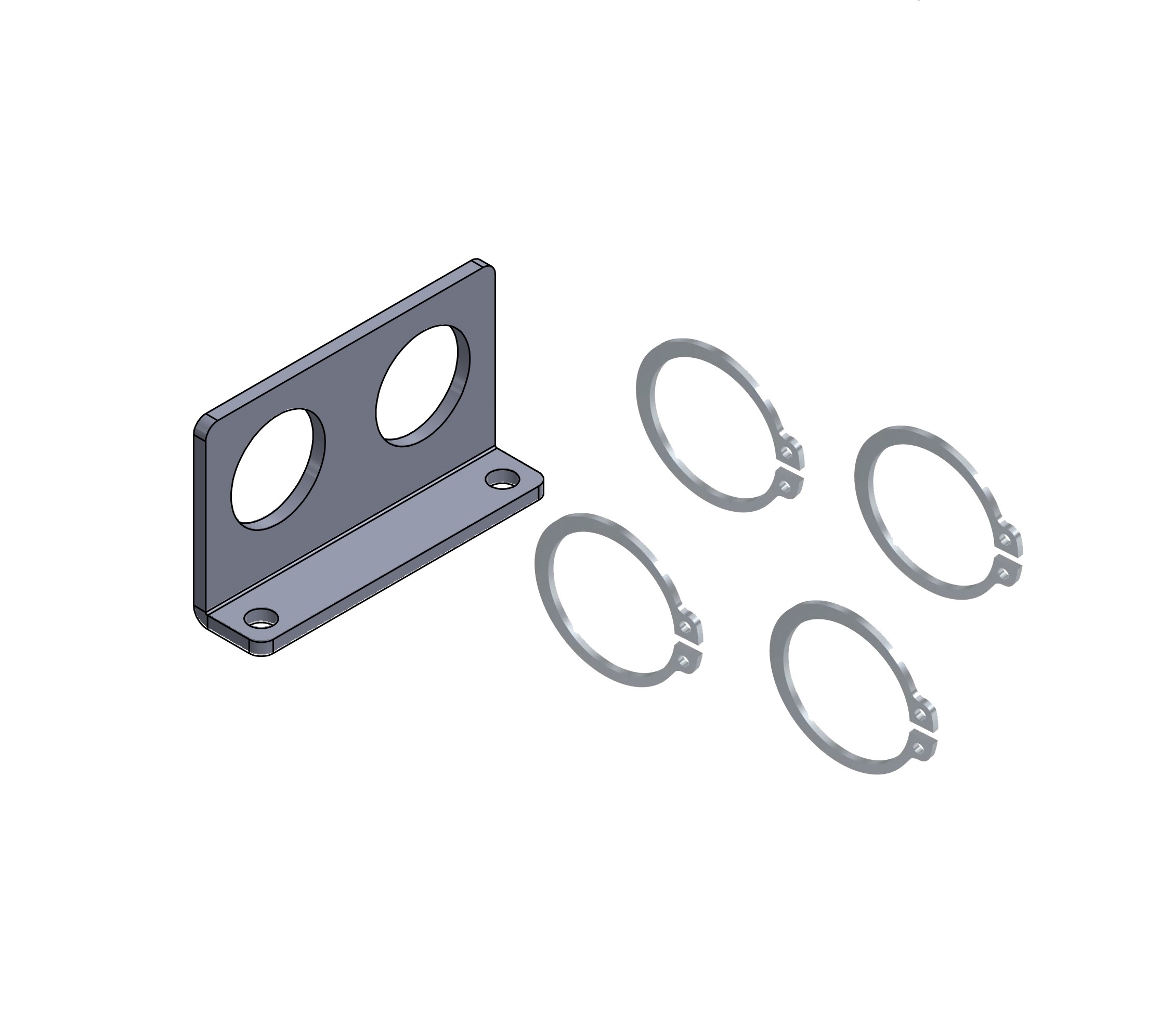 Abreißhalter für versch Steckkupplungen Hydraulik BG3 Halter für Muffe Kupplung