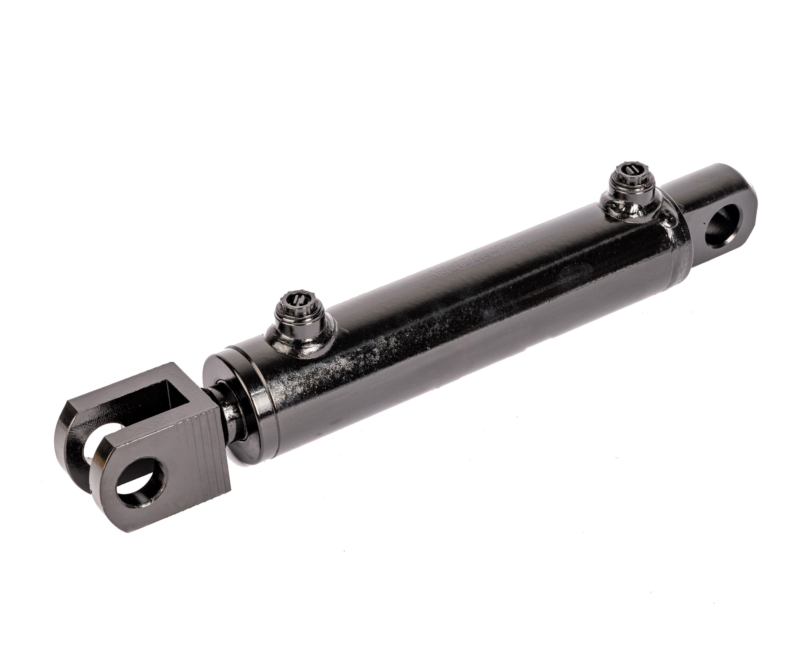 Doppeltwirkender Hydraulikzylinder mit Gabeln – Hub 100 mm Bis 500 mm (mehrere Varianten)