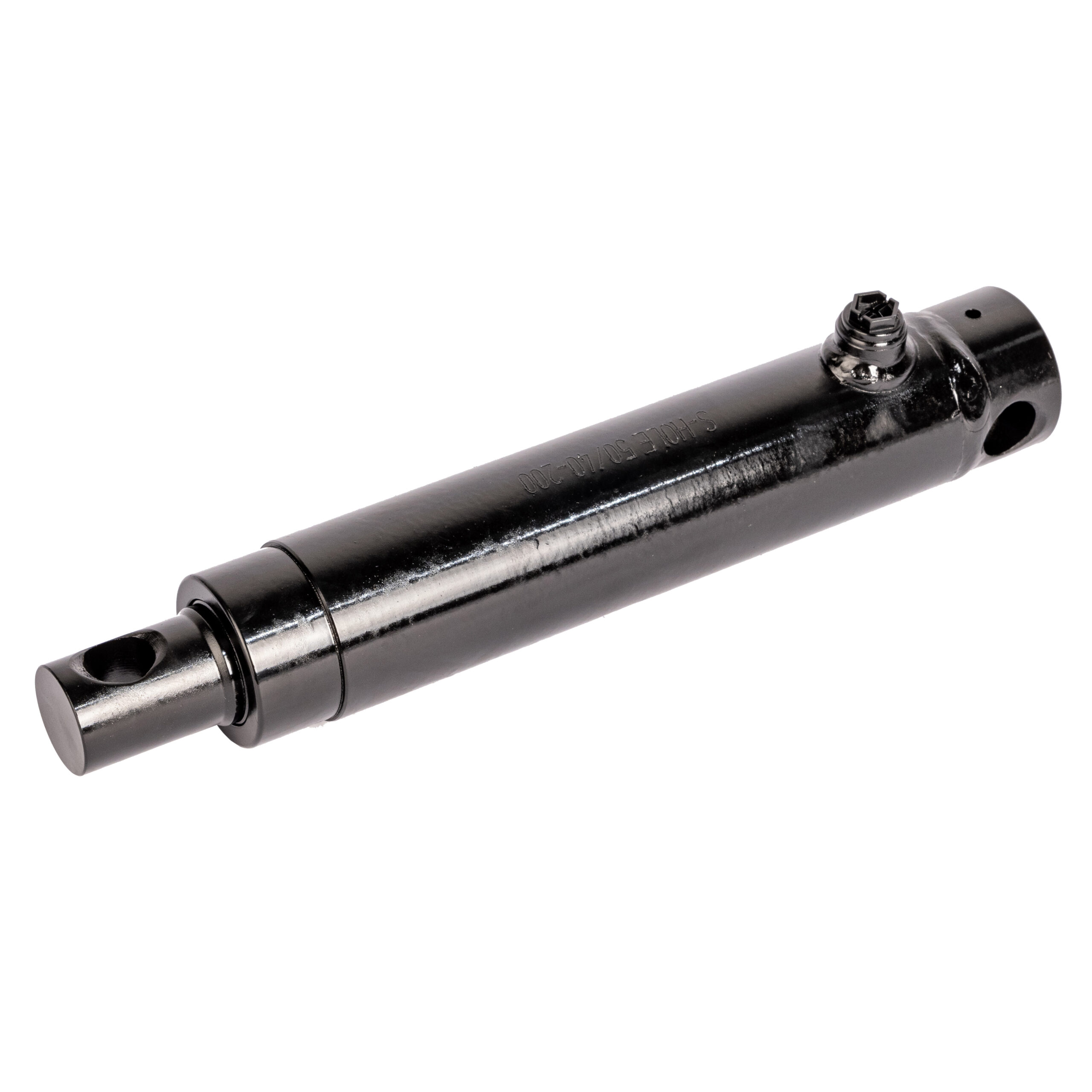 Einfachwirkender Hydraulikzylinderkolben mit Querbohrung (verschiedene Varianten)
